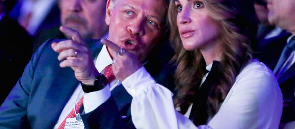 Ürdün Kralı Abdullah Ürdün Kraliçesi Rania - Sputnik Türkiye