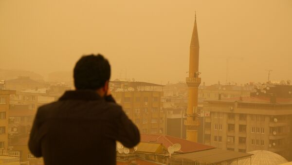 Diyarbakır'da çamur yağdı - Sputnik Türkiye
