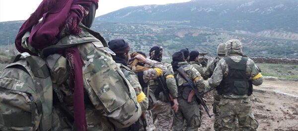 TSK, Zeytin Dalı Harekatı'nda Özgür Suriye Ordusu'yla (ÖSO) ilerliyor. - Sputnik Türkiye