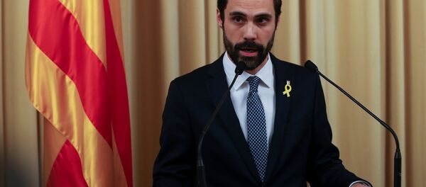 Katalonya Parlamentosu Sözcüsü Roger Torrent - Sputnik Türkiye
