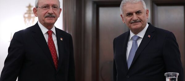 Kılıçdaroğlu - Yıldırım görüşmesi Kılıçdaroğlu - Yıldırım görüşmesi - Sputnik Türkiye