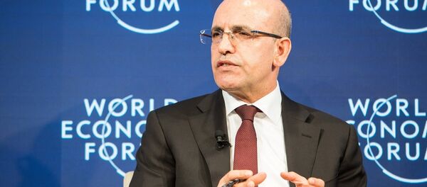 Mehmet Şimşek Davos 2018 - Sputnik Türkiye