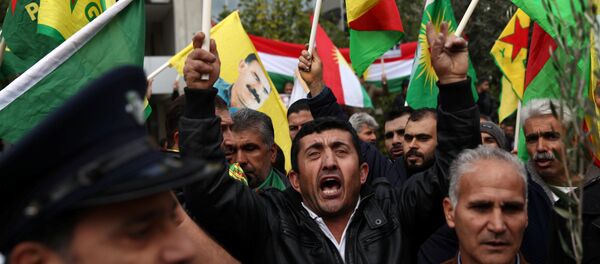 Lefkoşa'da Afrin protestosu - Sputnik Türkiye