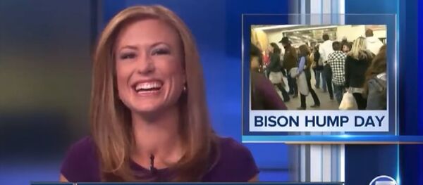 Bizonları anlatan ABD’li sunucu kendini gülmekten alamadı - VİDEO - Sputnik Türkiye