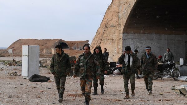 Suriye askerleri- İdlib - Sputnik Türkiye