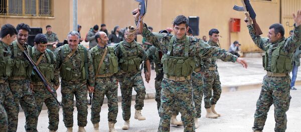 Haseke'deki Demokratik Suriye Güçleri - Sputnik Türkiye