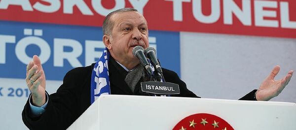 Cumhurbaşkanı ve AK Parti Genel Başkanı Recep Tayyip Erdoğan - Sputnik Türkiye