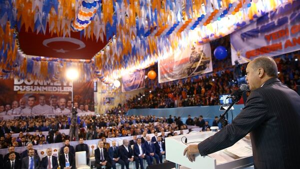 Cumhurbaşkanı ve AK Parti Genel Başkanı Recep Tayyip Erdoğan - Sputnik Türkiye