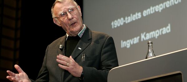İsveçli mobilya devi IKEA'nın kurucusu Ingvar Kamprad - Sputnik Türkiye