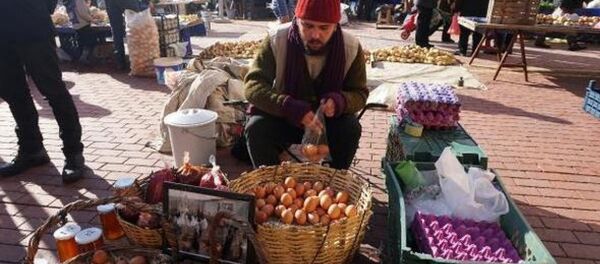 Pazarcı olmaya karar veren Gürkan Altın - Sputnik Türkiye