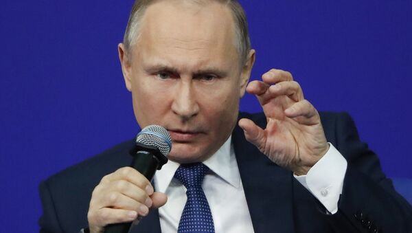 Rusya Devlet Başkanı Vladimir Putin - Sputnik Türkiye