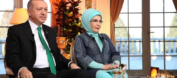Recep Tayyip Erdoğan & Emine Erdoğan - Sputnik Türkiye