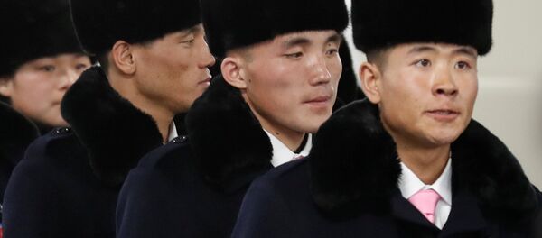 Kuzey Koreli atletler - Sputnik Türkiye