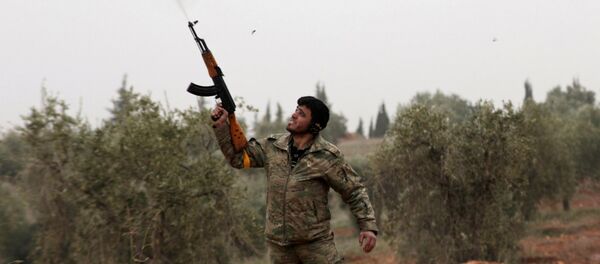 Afrin Burseya Dağı ÖSO - Sputnik Türkiye