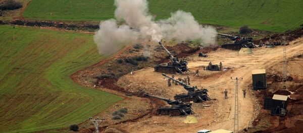 Zeytin Dalı Harekatı, Hatay'ın Hassa ve Kırıkhan ilçeleri karşısındaki terör mevzileri, Türk Silahlı Kuvvetleri (TSK) topçu birliklerince ateş altına alındı. Zeytin Dalı Harekatı, Hatay'ın Hassa ve Kırıkhan ilçeleri karşısındaki terör mevzileri, Türk Silahlı Kuvvetleri (TSK) topçu birliklerince ateş altına alındı. - Sputnik Türkiye