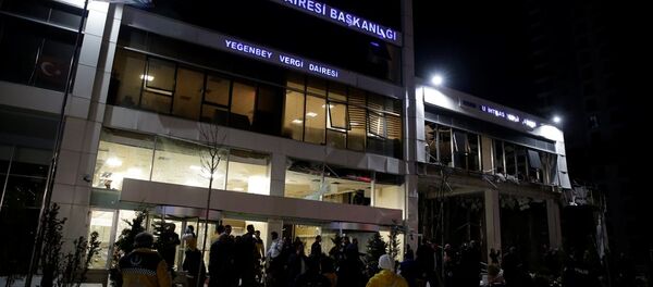 Ankara'da vergi dairesinde patlama - Sputnik Türkiye