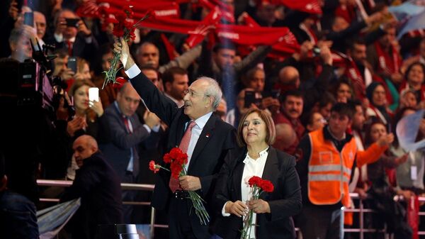 CHP Genel Başkanı Kemal Kılıçdaroğlu, eşi Selvi Kılıçdaroğlu - Sputnik Türkiye