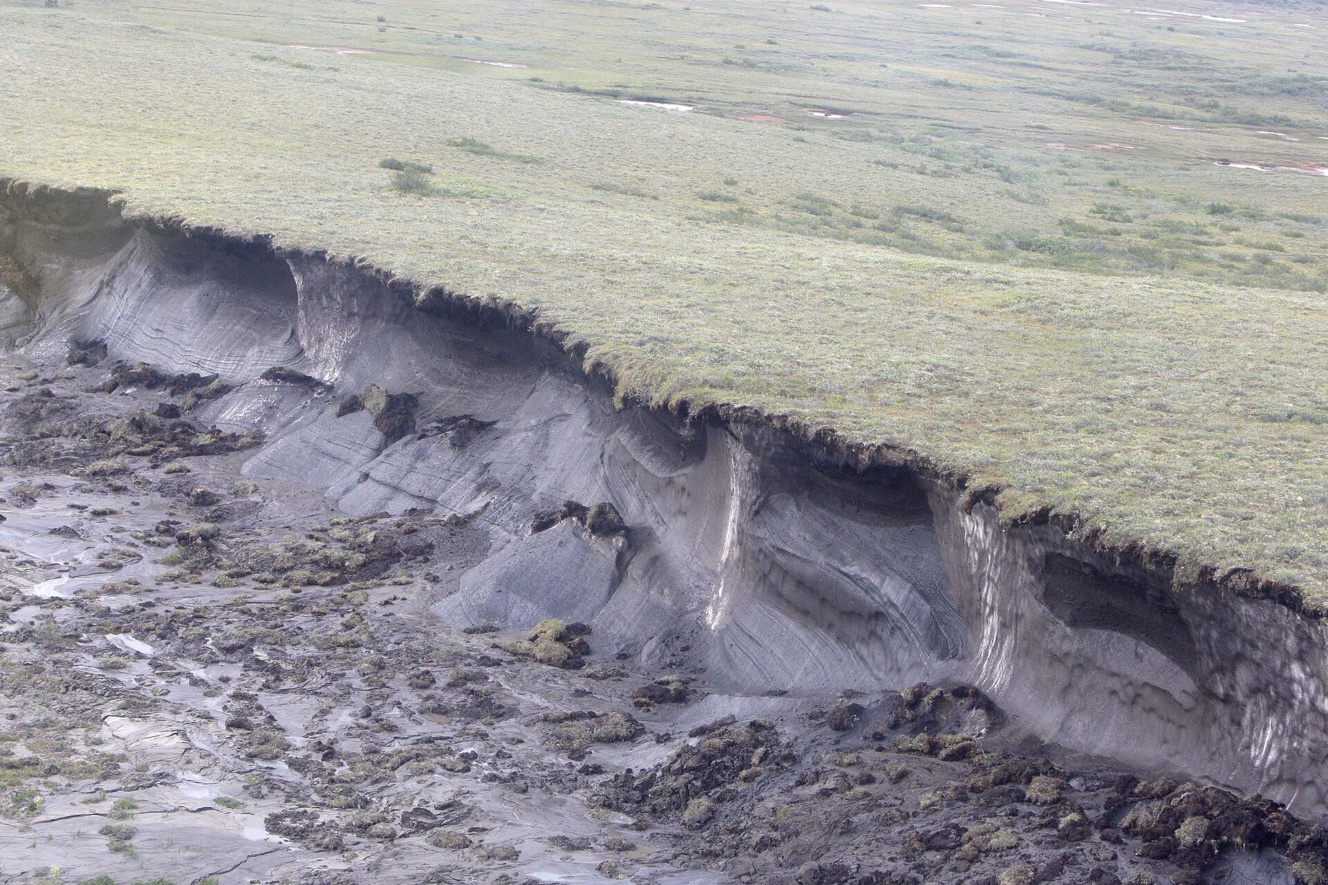 Sürekli donmuş toprak (Permafrost)- Kanada - Sputnik Türkiye, 1920, 23.12.2024