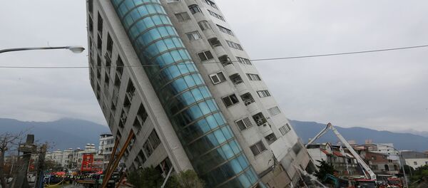 Tayvan'da deprem - Sputnik Türkiye