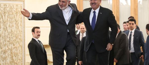 Çavuşoğlu - Zarif - Sputnik Türkiye