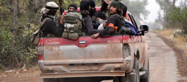 Fetih el Şam militanları - Sputnik Türkiye