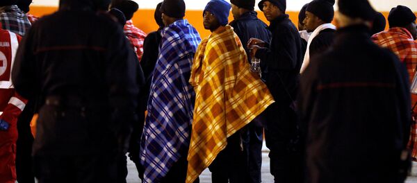 Avrupa Afrikalı göçmenler İtalya Sicilya - Sputnik Türkiye
