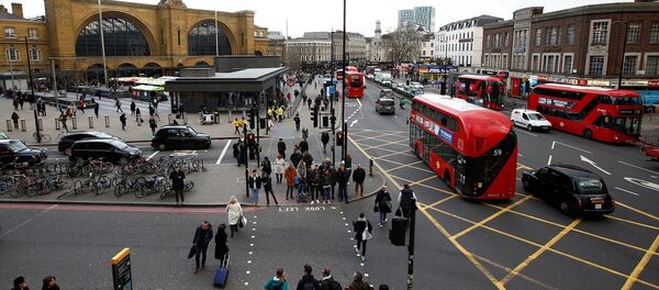 Londra trafik Londra trafik - Sputnik Türkiye