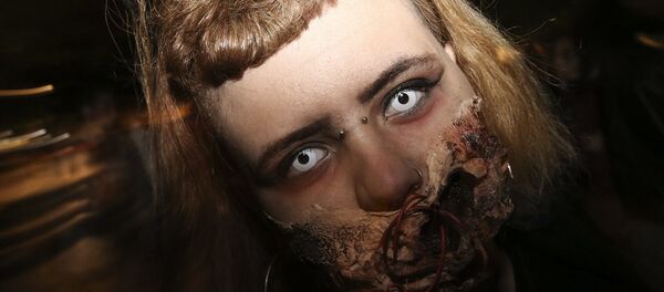 Yunanistan’da zombi yürüyüşü - Sputnik Türkiye