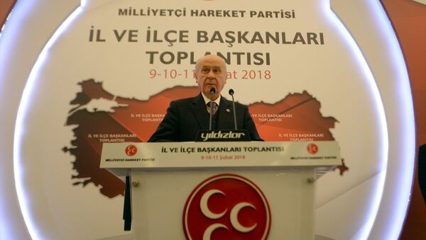 Milliyetçi Hareket Partisi (MHP) Genel Başkanı Devlet Bahçeli - Sputnik Türkiye