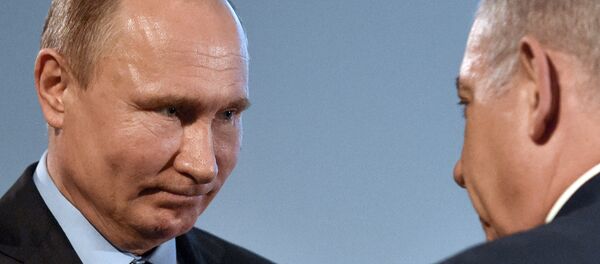 Vladimir Putin Benyamin Netanyahu Moskova 29 Ocak 2018 - Sputnik Türkiye
