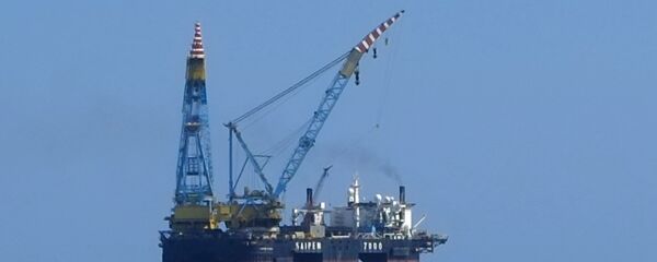 Kıbrıs-doğalgaz-sondaj platformu - Sputnik Türkiye