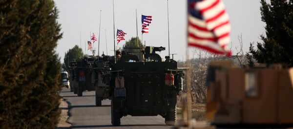 Menbiç'teki ABD askerleri - Sputnik Türkiye