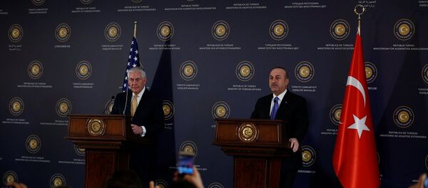 Mevlüt Çavuşoğlu - Rex Tillerson Mevlüt Çavuşoğlu - Rex Tillerson - Sputnik Türkiye