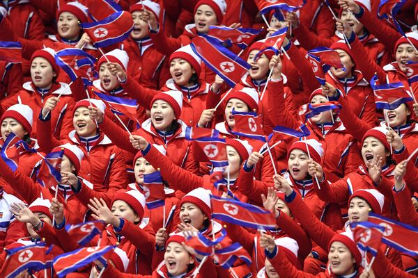 PyeongChang 2018 Kış Olimpiyatlarının en güzel taraftarları - Sputnik Türkiye