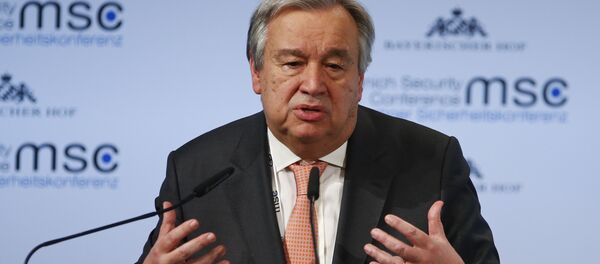 BM Genel Sekreteri Antonio Guterres - Sputnik Türkiye