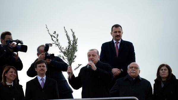 Cumhurbaşkanı ve AK Parti Genel Başkanı Recep Tayyip Erdoğan Eskişehir'de - Sputnik Türkiye