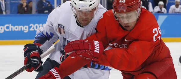 Abd-Rusya Erkekler Buz Hokeyi karşılaşması - Sputnik Türkiye