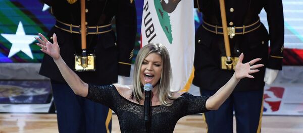 Fergie milli marş 2018 NBA All Star - Sputnik Türkiye