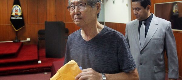 Eski Peru Devlet Başkanı Alberto Fujimori - Sputnik Türkiye