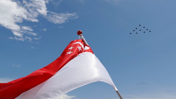 Singapur bayrağı - Sputnik Türkiye