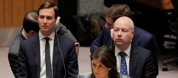 BMGK Jared Kushner Jason Greenblatt  Nikki Haley - Sputnik Türkiye