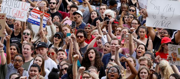 ABD'de bireysel silahlanma karşıtı protesto - Sputnik Türkiye