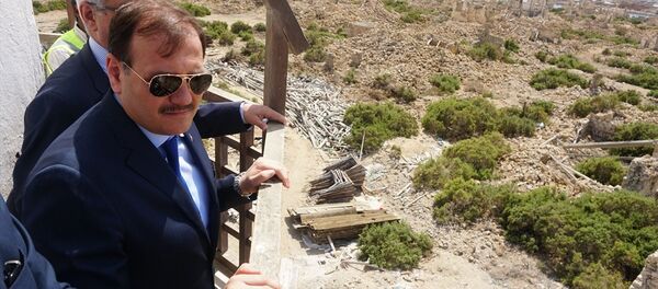 Başbakan Yardımcısı Hakan Çavuşoğlu Sevakin Adası'nda - Sputnik Türkiye