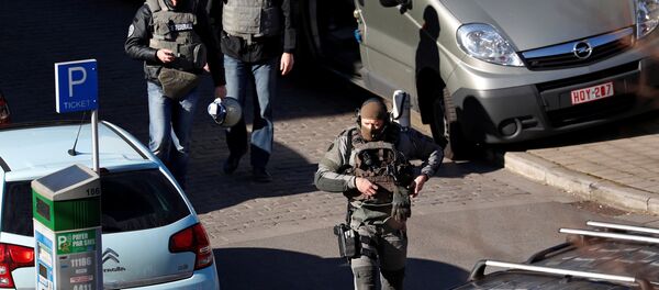 Brüksel-Silahlı saldırgan Brüksel-Silahlı saldırgan - Sputnik Türkiye