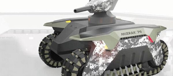 insansız tank - Sputnik Türkiye