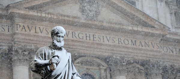 İtalya kar ve soğuk havanın etkisi altında - Sputnik Türkiye