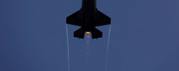 İsrail Hava Kuvvetleri F-35 savaş uçağı Hatzerim Hava Üssü - Sputnik Türkiye