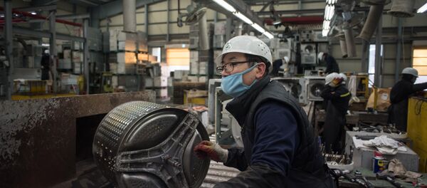 Güney Kore-İşçi - Sputnik Türkiye