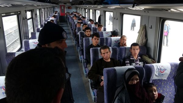 Doğu Ekspresi'nde 48 göçmen yakalandı - Sputnik Türkiye