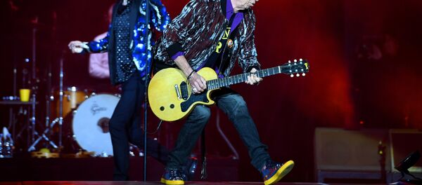 Rolling Stones Mick Jagger Keith Richards Stones - No Filter turu Esprit arena Düsseldorf 2017 - Sputnik Türkiye